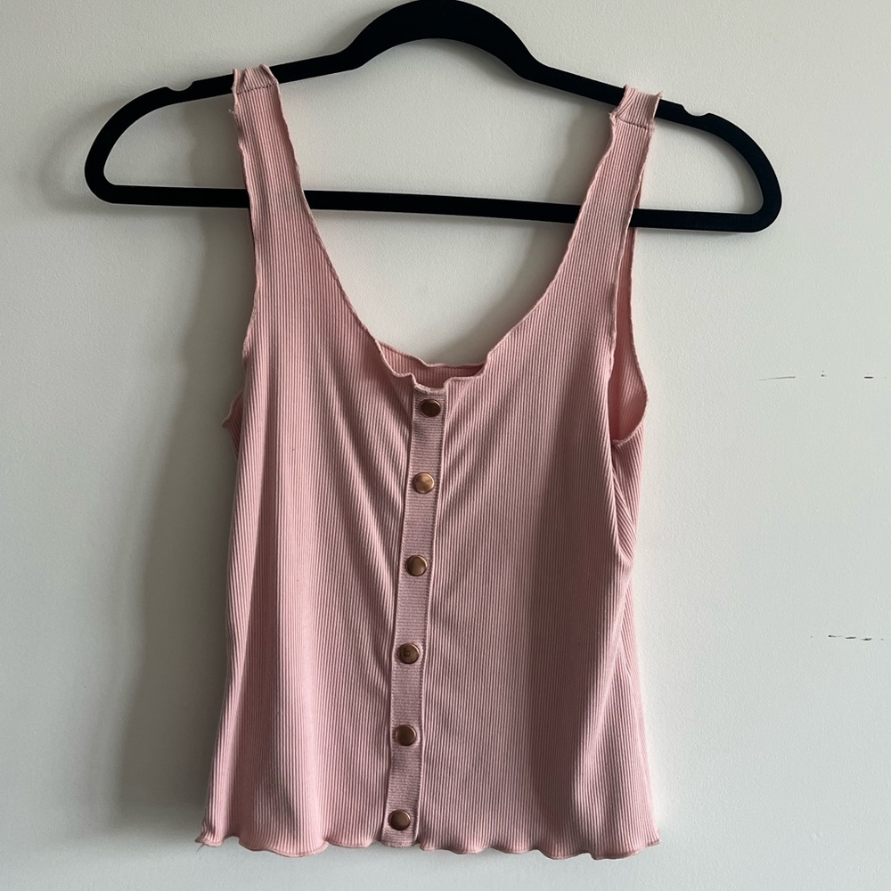 Pink tank top